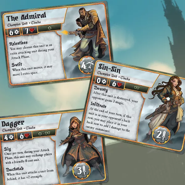 Summoner Wars (Second Edition): Cloaks Faction Deck - Image 2