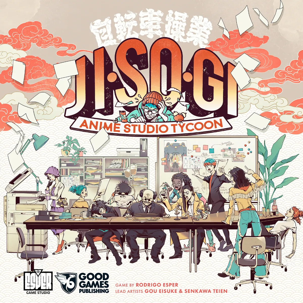 Jisogi Anime studio tycoon настолна игра