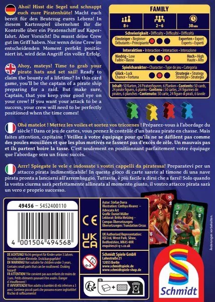 A picture of the back of the box