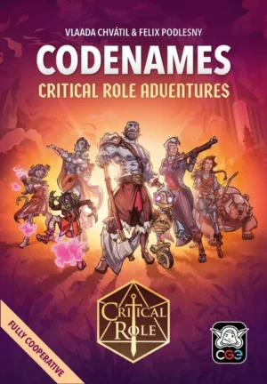 Codenames Critical Role Adventures настолна игра