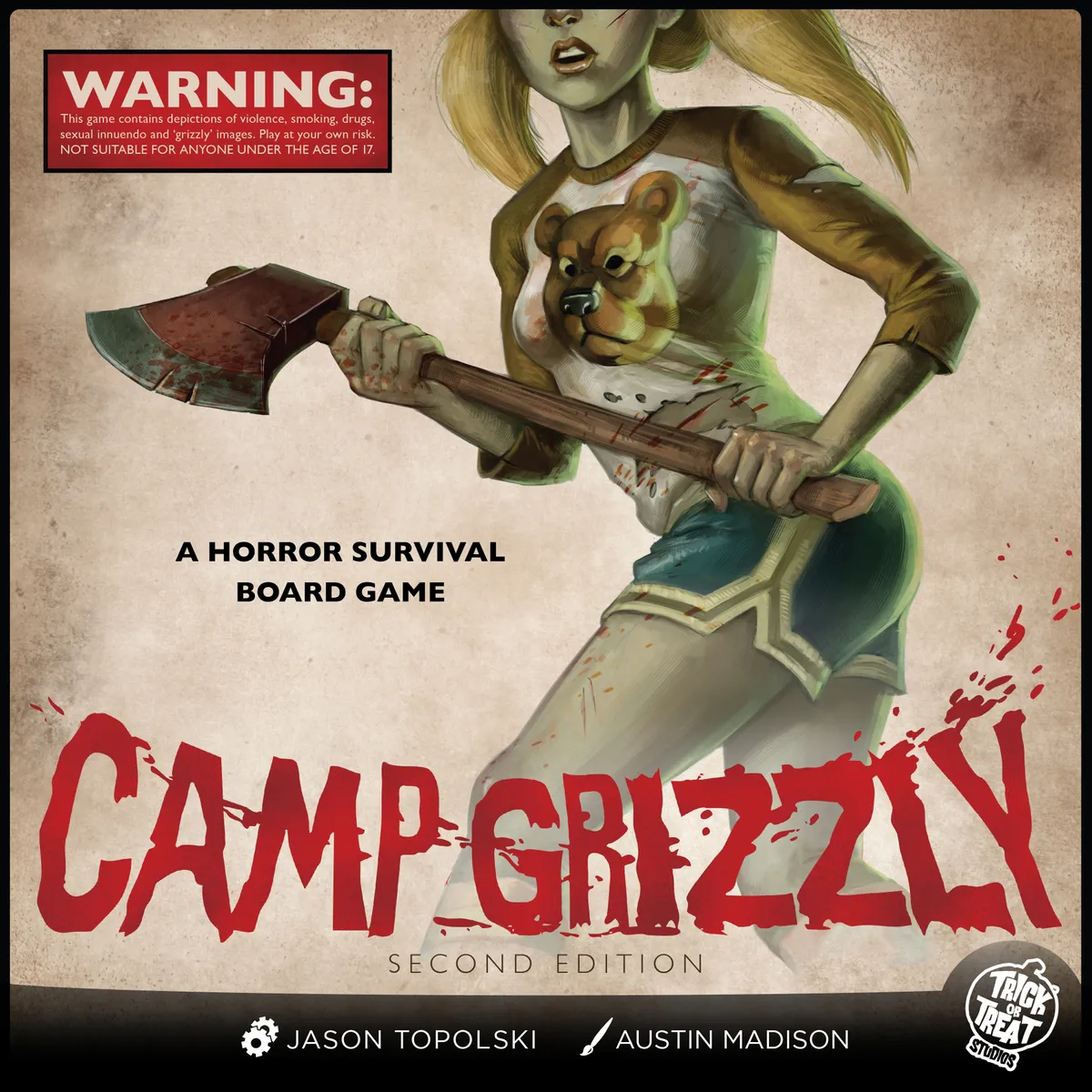 Camp grizzly настолна игра
