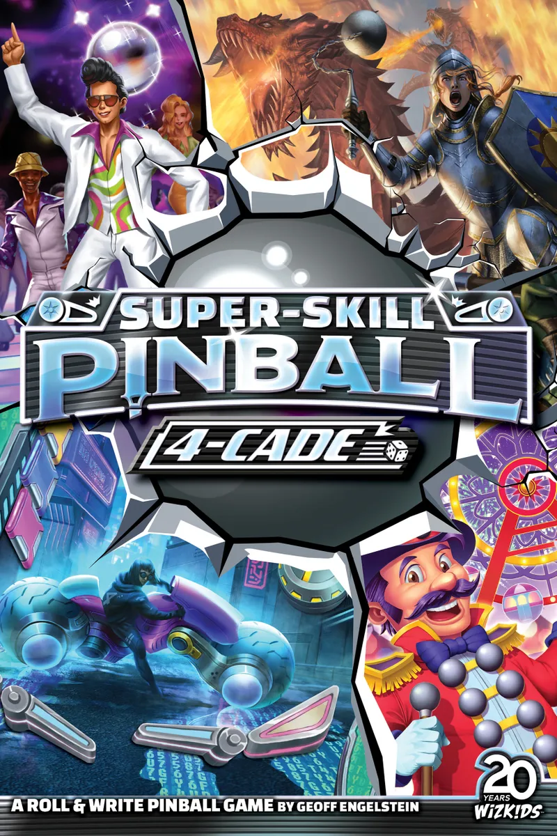 Super-Skill Pinball: 4-Cade - настолна игра