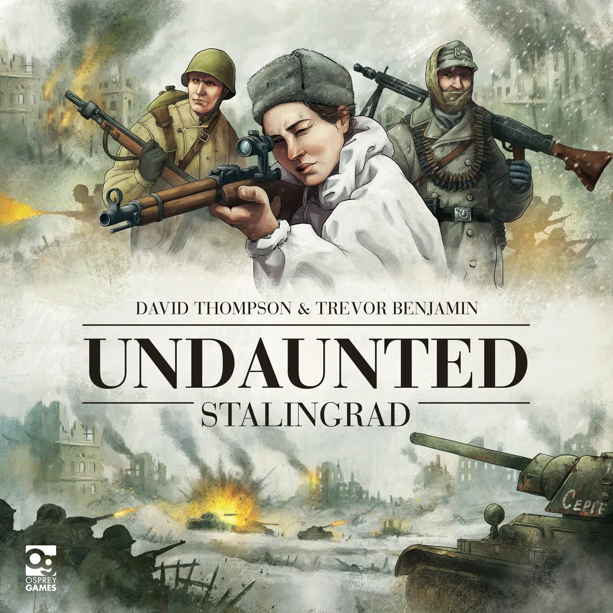 Undaunted Stalingrad настолна игра
