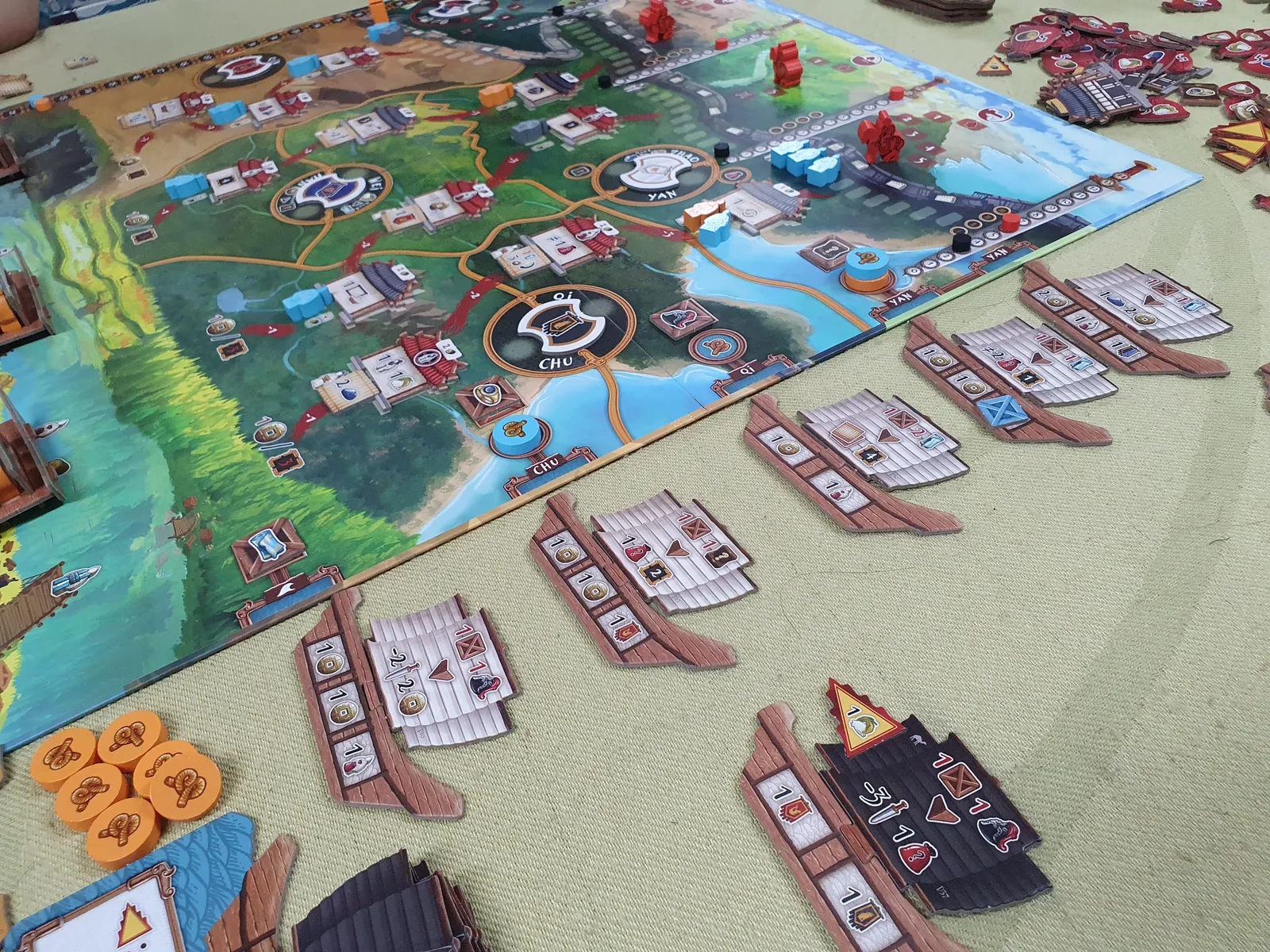 Tianxia Silk road настолна игра