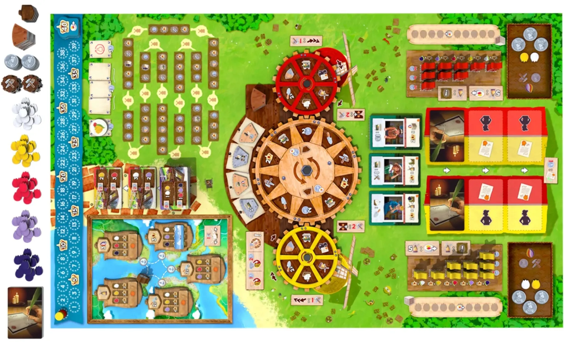 Windmill Valley: Duel настолна игра